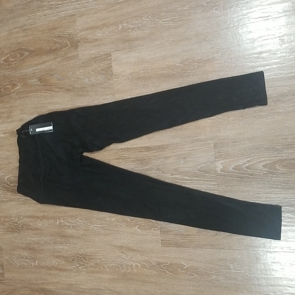 (S) NWT La Classe Couture Black Soft Legging Athleisure Lightweight Loungewear